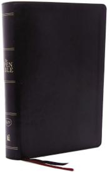 The Open Bible (Black Leathersoft) KJV