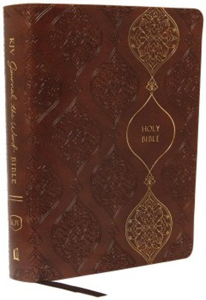 Journal the Word Bible (Brown Leathersoft) KJV