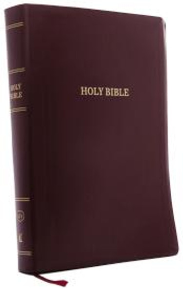 Super Giant Print Reference Bible (Burgundy Leatherflex) KJV