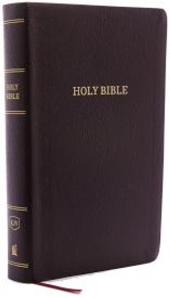 Personal Size Reference Bible, Giant Print (Burgundy Bonded Leather) KJV