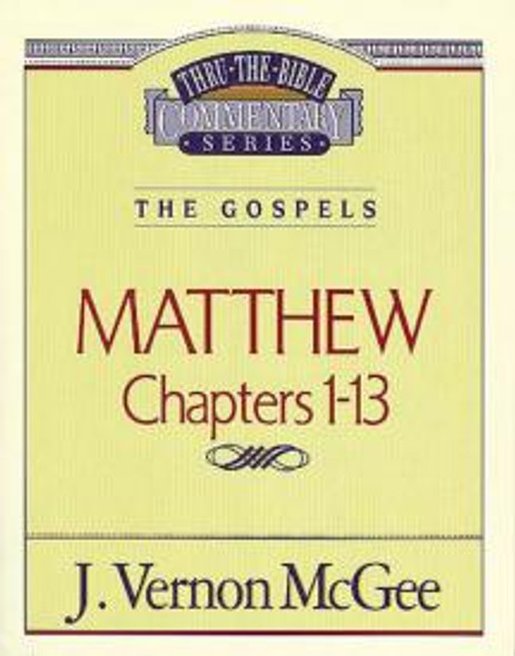 Matthew Vol. 1: Chapters 1-13