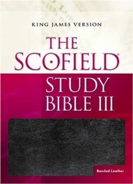 The Scofield Study Bible III KJV (Bonded Leather, Black)