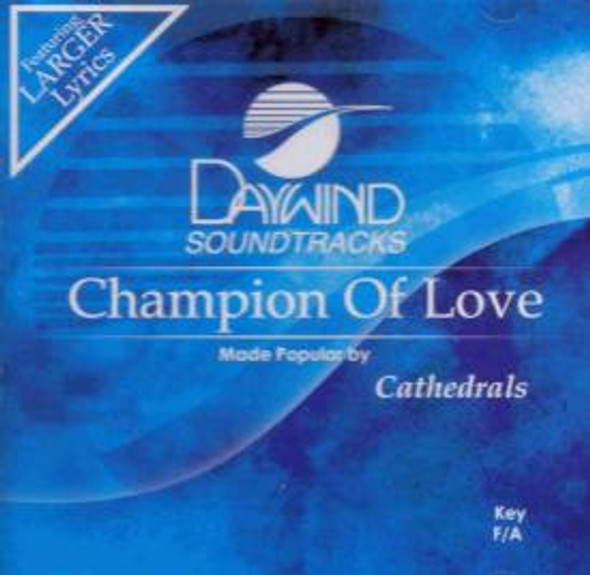 Champion Of Love - Soundtrack CD (The Cathedrals)
