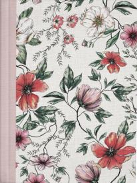 Cross Reference Study Bible (Pink Floral Hardcover) KJV