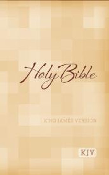 Large Print Outreach Bible (Gold Paperback) KJV