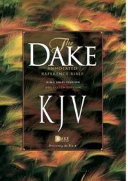 Dake Annotated Reference Bible, KJV (Bonded Leather, Black)