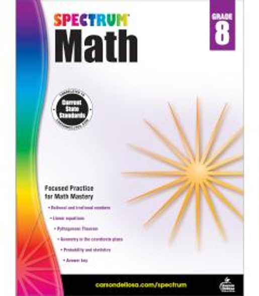 Spectrum Math: Grade 8
