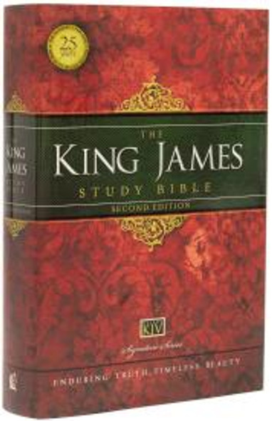 King James Study Bible: Second Edition (Hardcover)