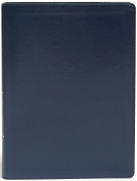 KJV Study Bible, Full Color, Indexed (Imitation, soft leather-look, Navy Blue)