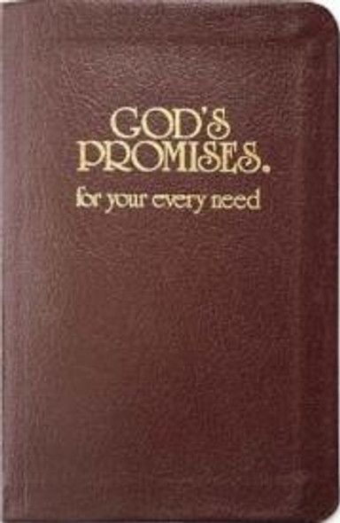 God's Promises For Your Every Need (Bonded Leather, Burgundy)