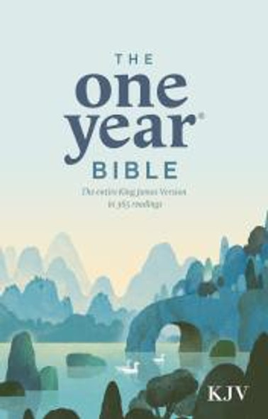 The One Year Bible KJV (Paperback)