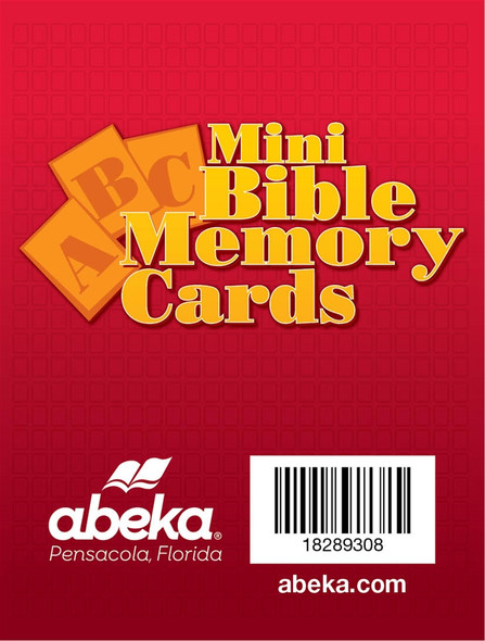 ABC Bible Memory Cards (Mini)