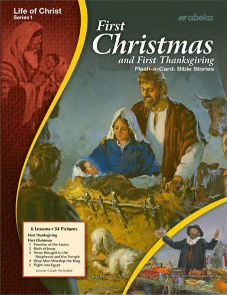 Life of Christ, Series 1: First Christmas and First Thanksgiving (Flash-a-Card Bible Stories)