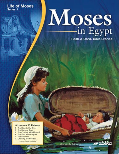 Life of Moses, Series 1: Moses in Egypt (Flash-a-Card Bible Stories)