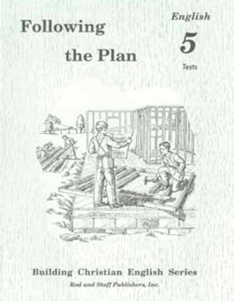 English 5: Following the Plan (Tests)