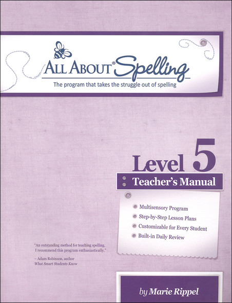 All About Spelling, Level 5 (Teacher's Manual)