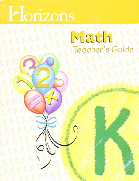 Horizons K: Math (Teacher Guide)