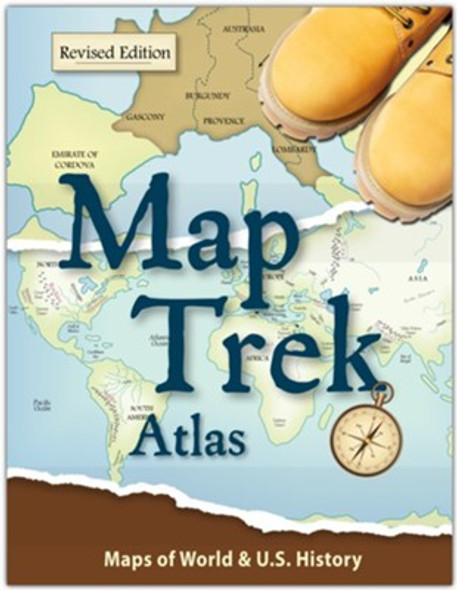 Map Trek Atlas: Maps of World & U.S. History