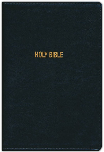Foundation Study Bible, Large Print (Black Leathersoft) KJV