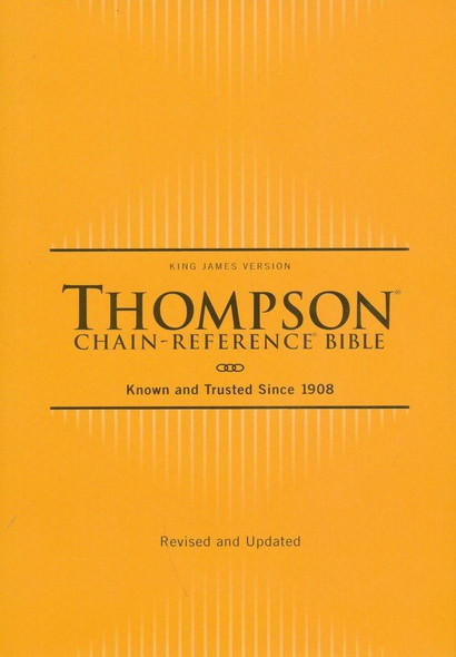 Thompson Chain-Reference Bible (Yellow Hardcover) KJV