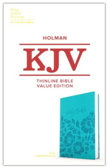 Value Thinline Bible (Teal Leathertouch) KJV