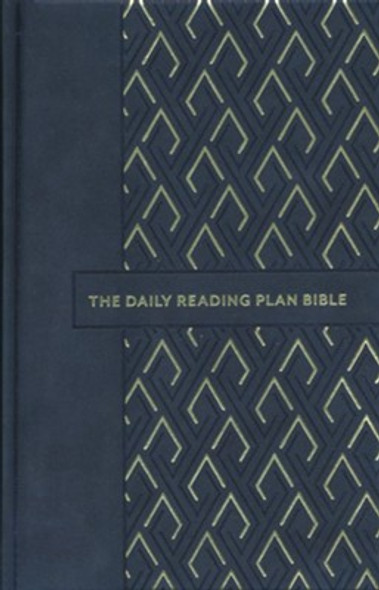 Daily Reading Plan Bible (Navy Imitation Leather) KJV