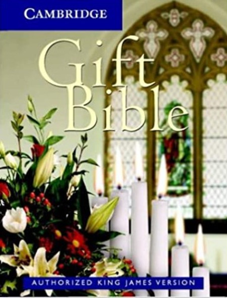 Gift Bible (White Hardcover) KJV