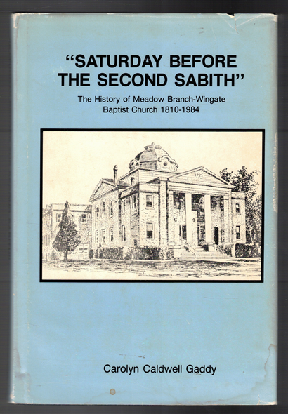 "Saturday before the Second Sabith" by Carolyn Caldwell Gaddy