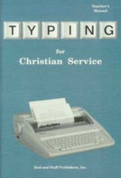 Typing for Christian Service (Teacher's Manual)