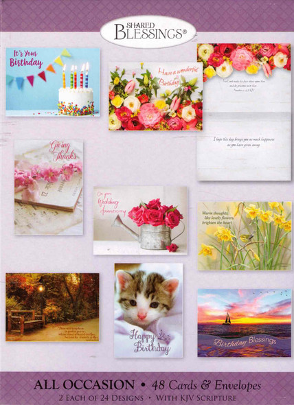 All Occasion: Value Assortment #2 (Boxed Cards) 48-Pack