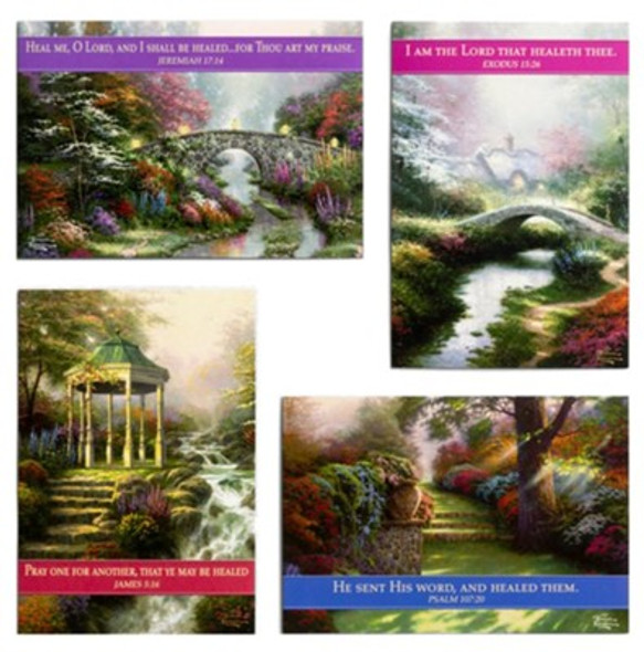 Get Well: Thomas Kinkade - Gardens (Boxed Cards) 12-Pack