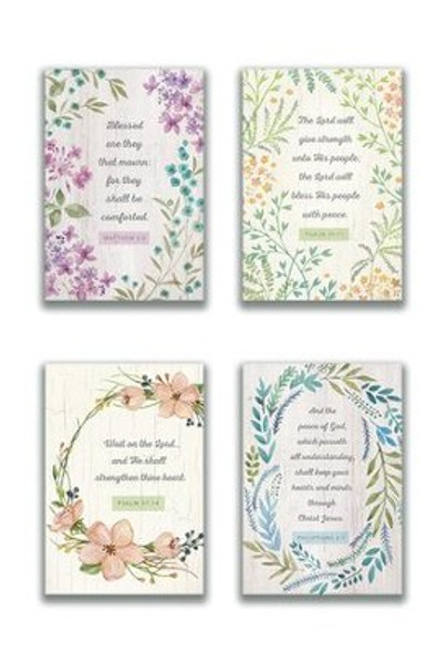 Sympathy: Botanical Frames (Boxed Cards) 12-Pack