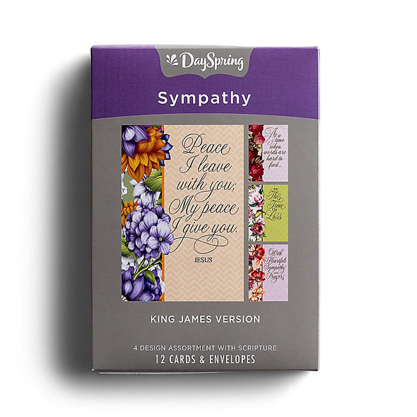 Sympathy: Patterns (Boxed Cards) 12-Pack