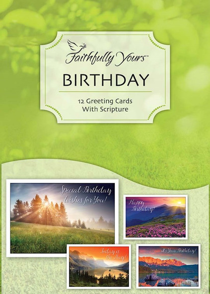 Birthday: Sunshine (Boxed Cards) 12-Pack