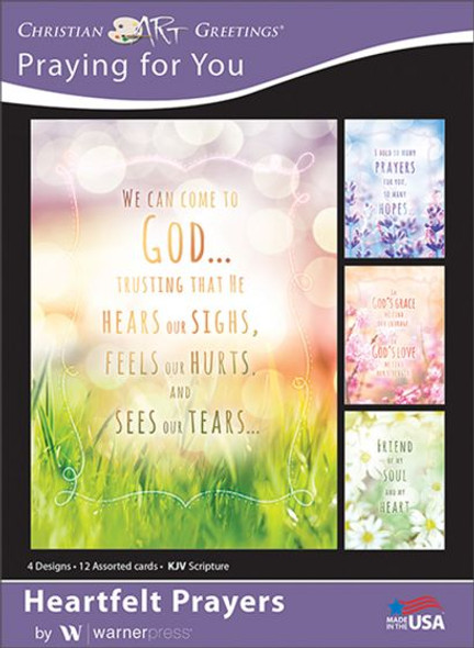Praying for You: Heartfelt Prayers (Boxed Cards) 12-Pack