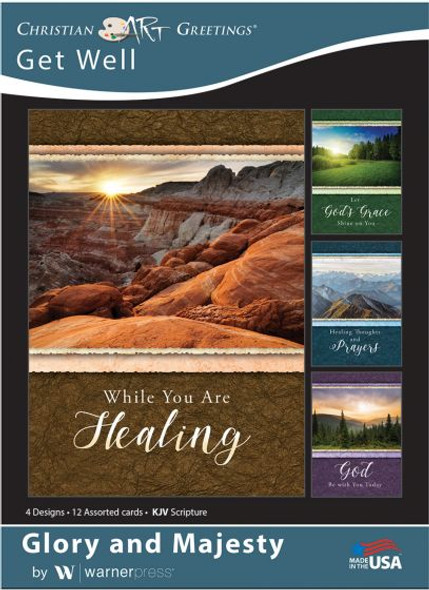 Get Well: Glory and Majesty (Boxed Cards) 12-Pack