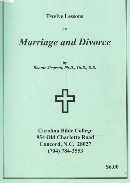 Marriage and Divorce: Study Guide