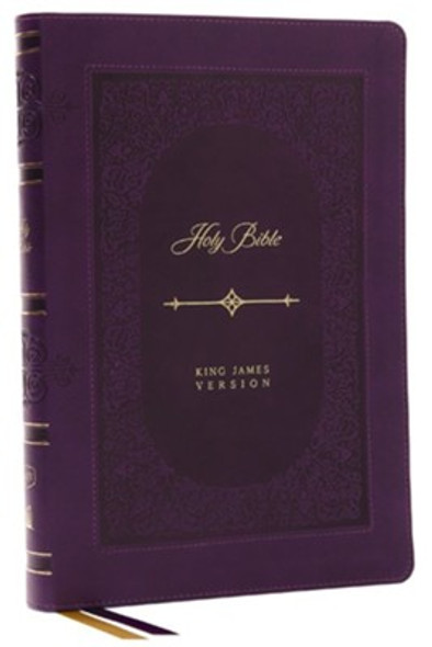 Giant Print Thinline Bible, Vintage Series, KJV (Imitation, soft leather-look, Purple)