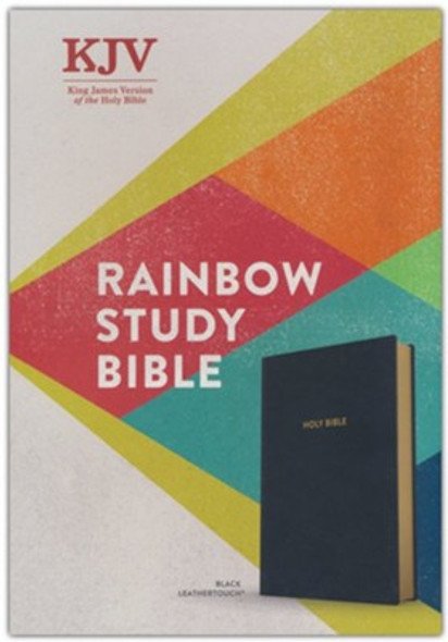 Rainbow Study Bible, KJV (Imitation, soft leather-look, Black)