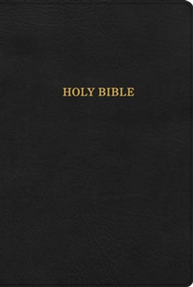 Large Print Thinline Bible, KJV (Imitation/Leathertouch, Black)