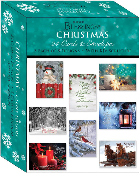 Christmas: Glory To God (Boxed Cards) 12-Pack