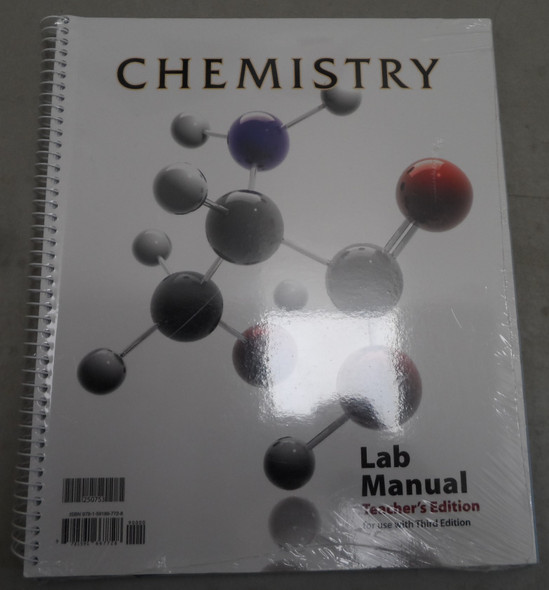 Chemistry Lab Manual Teacher's Edition for use with Third Edition BJU Press