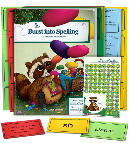 All About Spelling 2 Student Pack (Colored Edition)
