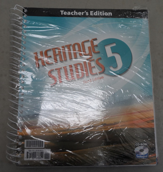 Heritage Studies 5 (Third Edition) Teacher's Edition BJU Press