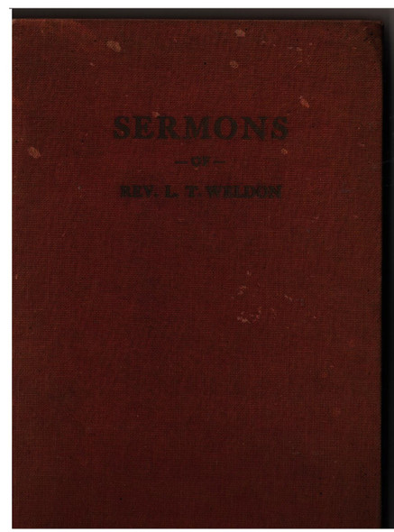 Sermons of Rev. L. T. Weldon