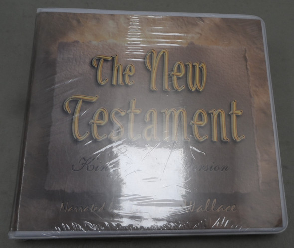 The New Testament King James Bible narrated by Dr. Tom Wallace (12 Cassette Tapes Set)