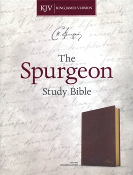 Spurgeon Study Bible, KJV (Brown Bonded Leather)