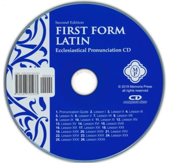 1st Form Latin Pronunciation CD (2nd edition)