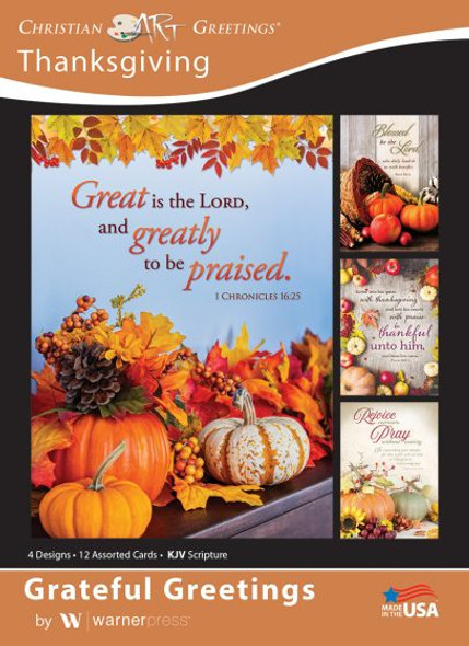 Thanksgiving: Grateful Greetings (Boxed Cards) 12-Pack