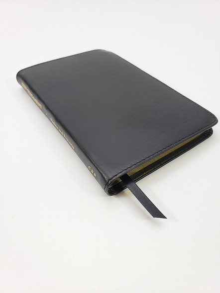 New Testament, with Ps. And Prov., KJV (Black Calfskin Leather)
